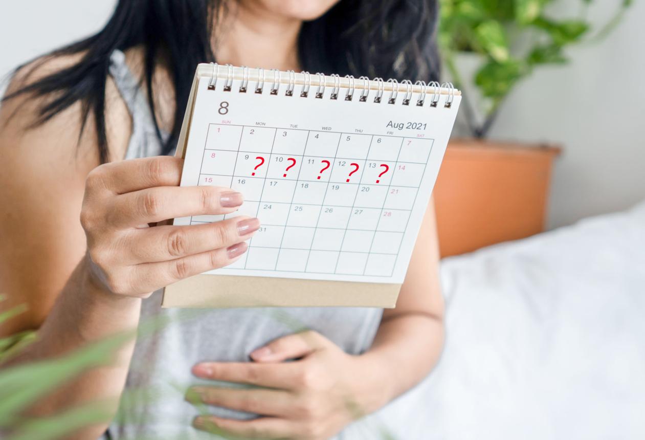 Maximum delay in periods after taking the morning after pill